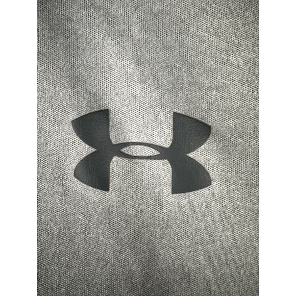 Under Armour Loose Fit HeatGear UA Tech 1/2 Zip Long Sleeve Gray Mens Medium EUC - Picture 2 of 8